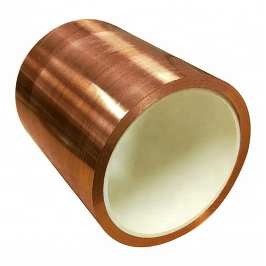 Electrolytic 25um Thickness Red Copper Sheet Metal Roll